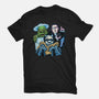 Welcome To The Monster Street-Womens-Basic-Tee-glitchygorilla
