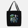 Welcome To The Monster Street-None-Basic Tote-Bag-glitchygorilla