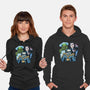 Welcome To The Monster Street-Unisex-Pullover-Sweatshirt-glitchygorilla