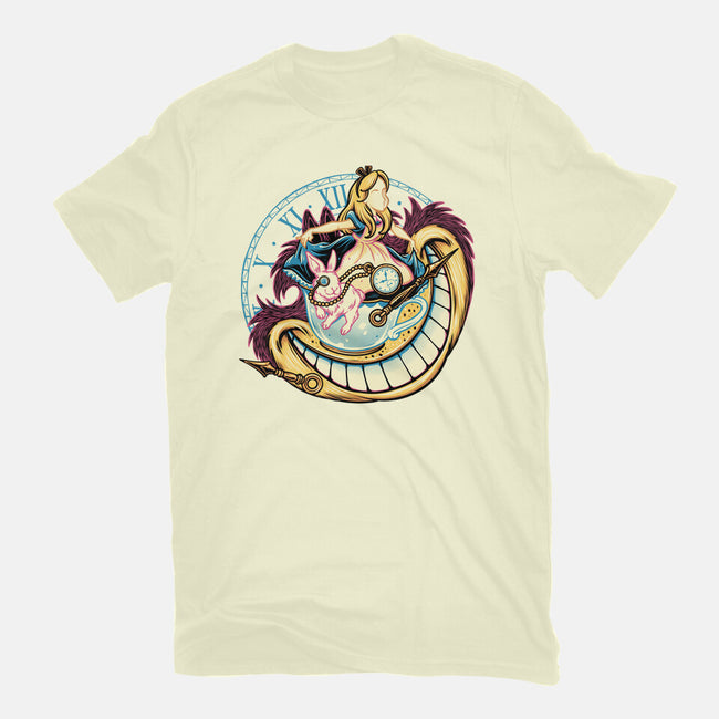 Way Down The Rabbit Hole-Mens-Premium-Tee-glitchygorilla