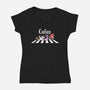 The Cursed-Womens-V-Neck-Tee-2DFeer