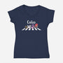 The Cursed-Womens-V-Neck-Tee-2DFeer
