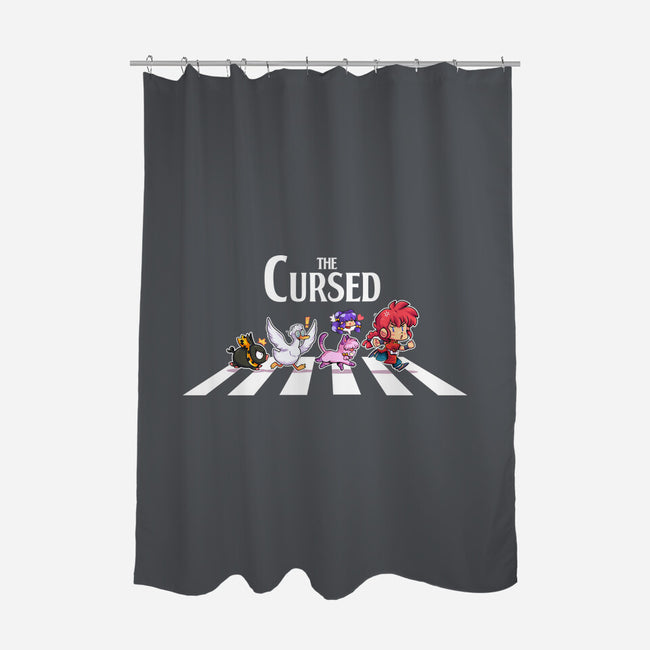 The Cursed-None-Polyester-Shower Curtain-2DFeer