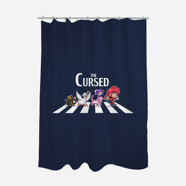 The Cursed-None-Polyester-Shower Curtain-2DFeer