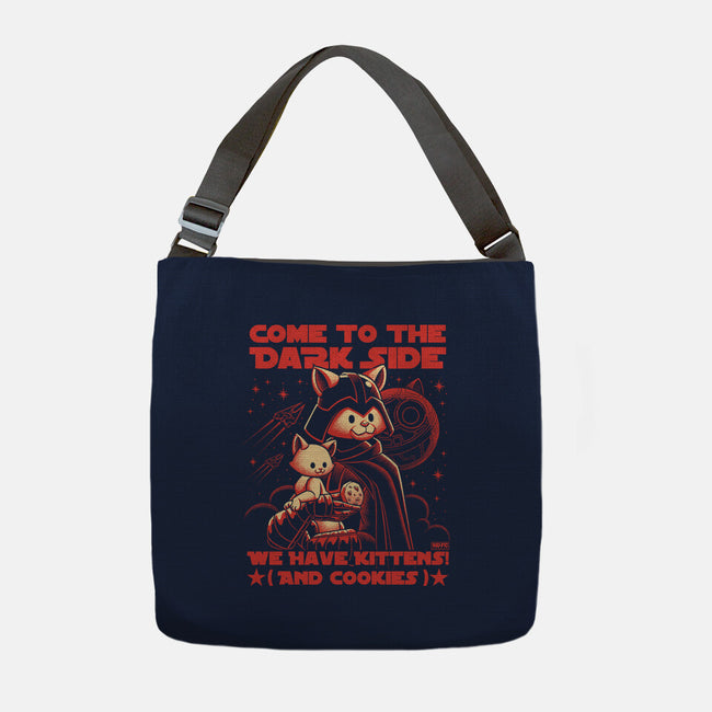 We Have Kittens And Cookies-None-Adjustable Tote-Bag-worlddominationforcats