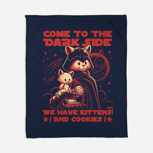 We Have Kittens And Cookies-None-Fleece-Blanket-worlddominationforcats