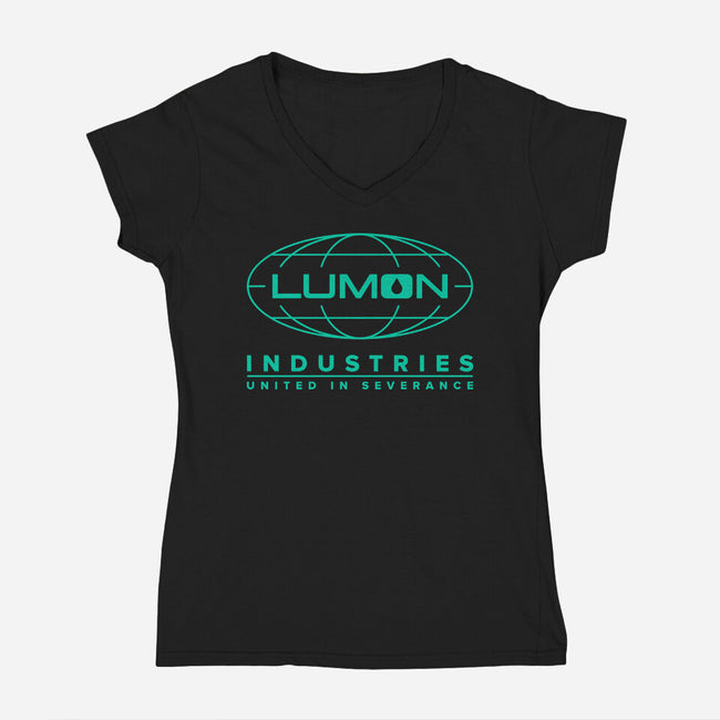 Vintage Innie-Womens-V-Neck-Tee-retrodivision
