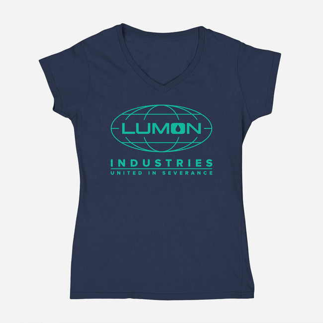Vintage Innie-Womens-V-Neck-Tee-retrodivision