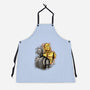 My Droid Friend-Unisex-Kitchen-Apron-nickzzarto