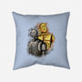 My Droid Friend-None-Removable Cover w Insert-Throw Pillow-nickzzarto