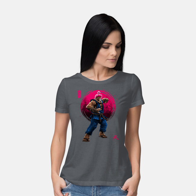 Master Of The Fist-Womens-Basic-Tee-teesgeex