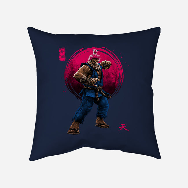 Master Of The Fist-None-Removable Cover w Insert-Throw Pillow-teesgeex