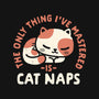 Cat Naps-Womens-Basic-Tee-Nemons