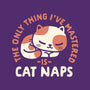 Cat Naps-Womens-Fitted-Tee-Nemons