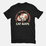 Cat Naps-Womens-Fitted-Tee-Nemons