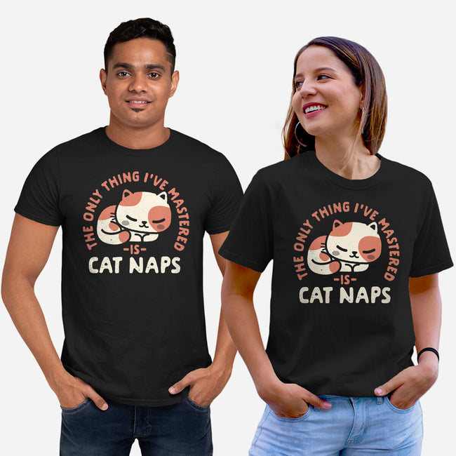 Cat Naps-Unisex-Basic-Tee-Nemons