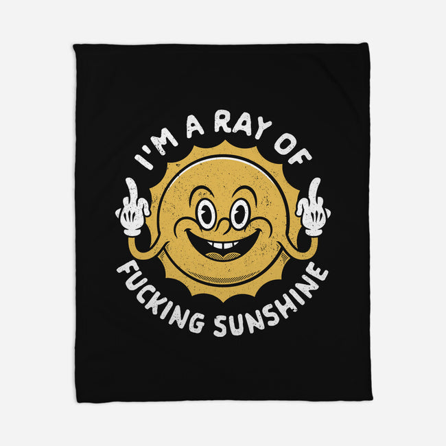 Ray Of Sunshine-None-Fleece-Blanket-Nemons