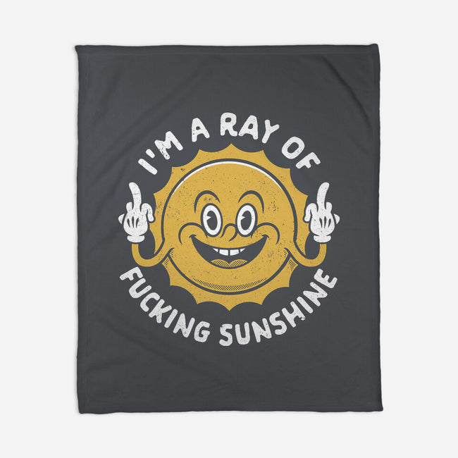 Ray Of Sunshine-None-Fleece-Blanket-Nemons