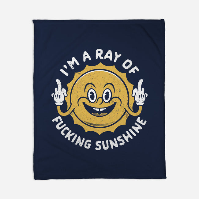 Ray Of Sunshine-None-Fleece-Blanket-Nemons