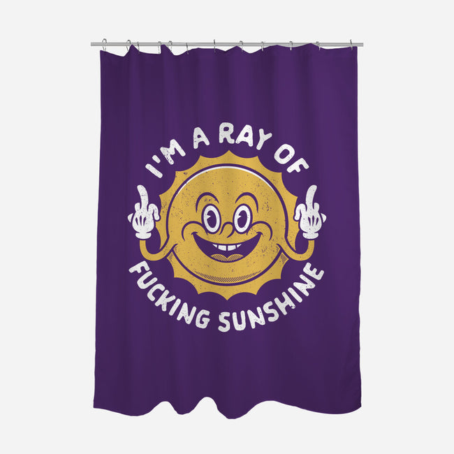 Ray Of Sunshine-None-Polyester-Shower Curtain-Nemons