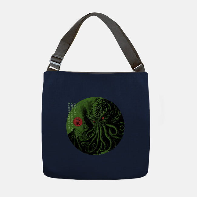Rise Of The Great Old One-None-Adjustable Tote-Bag-DrMonekers