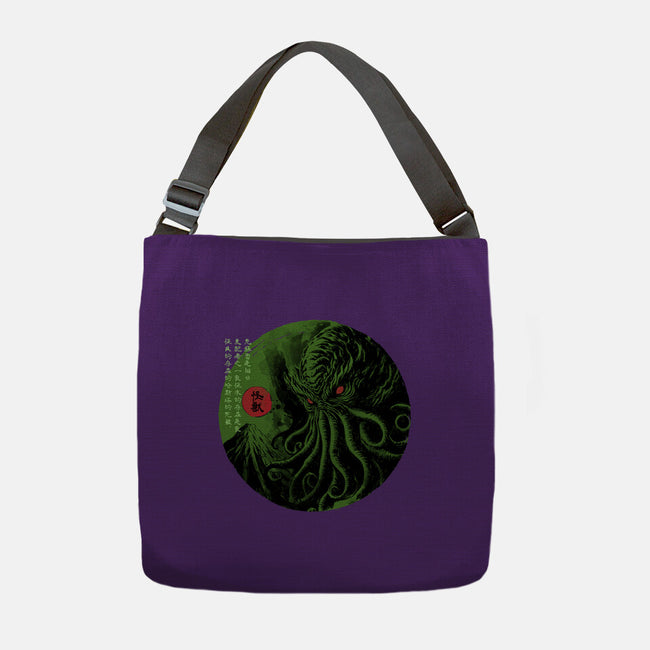 Rise Of The Great Old One-None-Adjustable Tote-Bag-DrMonekers