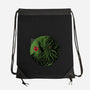 Rise Of The Great Old One-None-Drawstring-Bag-DrMonekers