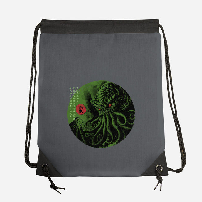 Rise Of The Great Old One-None-Drawstring-Bag-DrMonekers
