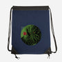 Rise Of The Great Old One-None-Drawstring-Bag-DrMonekers