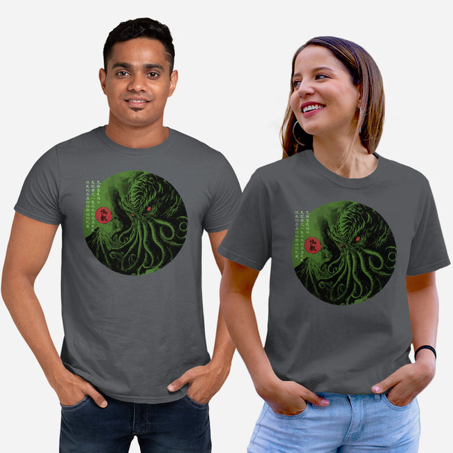Rise Of The Great Old One-Unisex-Basic-Tee-DrMonekers