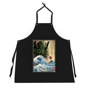 Great Cthulhu In Japan Woodblock