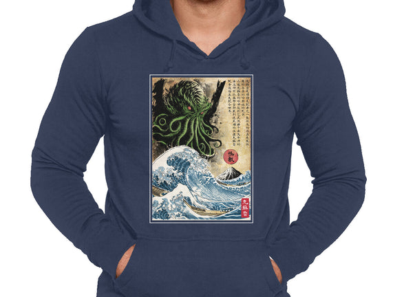 Great Cthulhu In Japan Woodblock