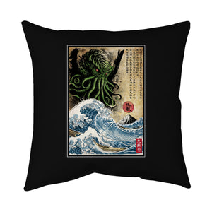 Great Cthulhu In Japan Woodblock