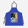 Great Cthulhu In Japan Woodblock-Unisex-Kitchen-Apron-DrMonekers