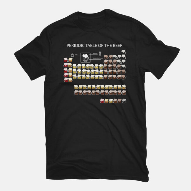 Periodic Table Of The Beer-Mens-Basic-Tee-Vallina84