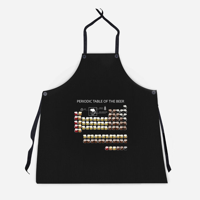 Periodic Table Of The Beer-Unisex-Kitchen-Apron-Vallina84