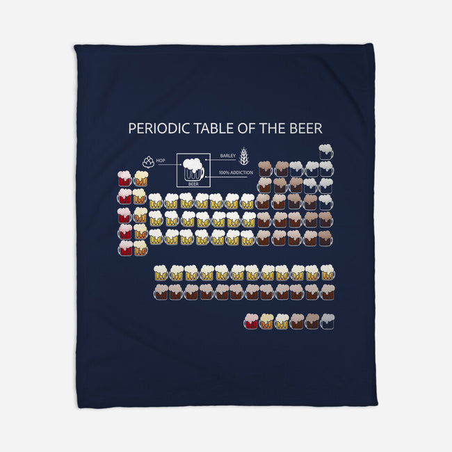 Periodic Table Of The Beer-None-Fleece-Blanket-Vallina84