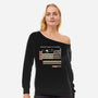 Periodic Table Of The Beer-Womens-Off Shoulder-Sweatshirt-Vallina84