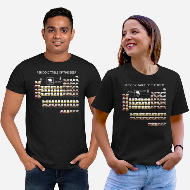 Periodic Table Of The Beer-Unisex-Basic-Tee-Vallina84