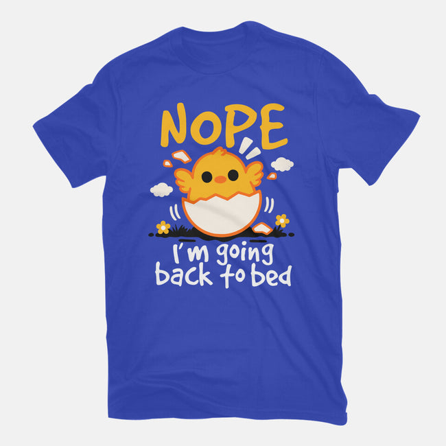 Nope Sleepy Chick-Youth-Basic-Tee-NemiMakeit