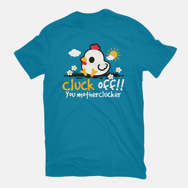 Cluck Off-Womens-Fitted-Tee-NemiMakeit