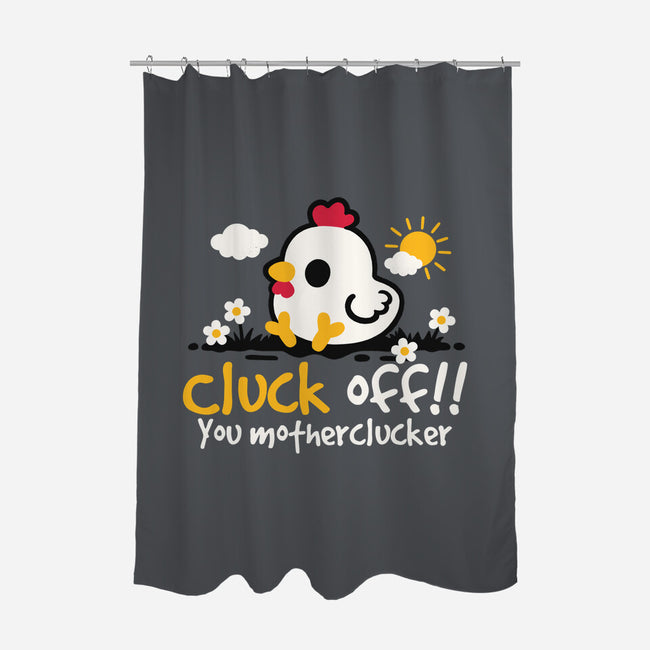 Cluck Off-None-Polyester-Shower Curtain-NemiMakeit