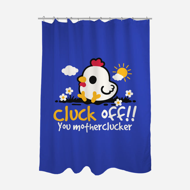 Cluck Off-None-Polyester-Shower Curtain-NemiMakeit