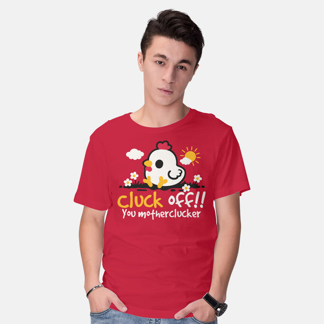 Cluck Off-Mens-Basic-Tee-NemiMakeit