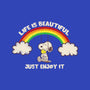 Life Is Beautiful-None-Adjustable Tote-Bag-turborat14