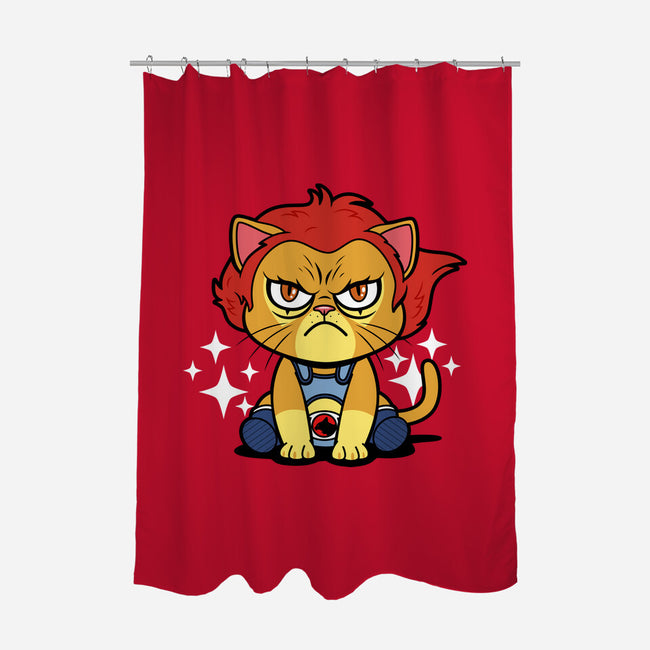 Lion-No-None-Polyester-Shower Curtain-Boggs Nicolas