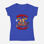 Boring Sucks-Womens-V-Neck-Tee-Tri haryadi