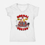 Boring Sucks-Womens-V-Neck-Tee-Tri haryadi
