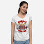 Boring Sucks-Womens-V-Neck-Tee-Tri haryadi