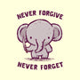 Elephants Never Forgive-None-Polyester-Shower Curtain-kg07